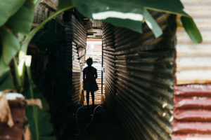 Enfant, favelas