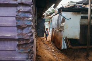 Enfant favelas
