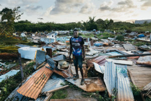 Récupération dans les favelas